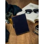 RFID bőr pénztárca ROVICKY 331L-RBA-D NAVY-RED