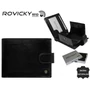 ROVICKY N61L-RVT D.Brown RFID bőr pénztárca