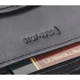 PETERSON PTN 317Z 2-1-1 FEKETE RFID bőr pénztárca