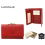 Női bőrtárca F17501 RED