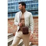 Férfi bőrtáska PTN TB-708-COM Cognac