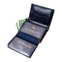 ROVICKY bőr RFID pénztárca 326-RBA-D NAVY-RED
