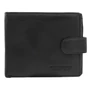 Férfi PU+bőr pénztárca M621L-PU-6816 fekete
