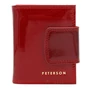 PETERSON PTN 42329-SBR piros RFID bőr pénztárca