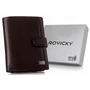 ROVICKY bőr RFID pénztárca PC-104L-BAR Barna