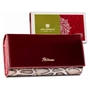 PETERSON PTN BS-490 SN piros RFID bőr pénztárca