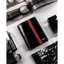 Férfi bőrtárca PTN N104-VTP BL-RED