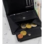 RFID bőr pénztárca RONALDO 0800-D
