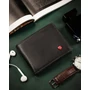 Bőr pénztárca PTN MR-12-CN BLACK