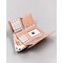 Női bőr pénztárca 55020-CIS-3542 BEIGE