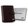 ROVICKY bőr RFID pénztárca PC-104L-BAR Barna