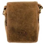 Bőr táska 250591-MH BROWN