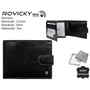 RFID bőr pénztárca ROVICKY N992L-RVT Fekete