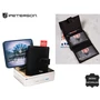 Férfi RFID bőr pénztárca Peterson PTN 324Z 2-1-1 FEKETE
