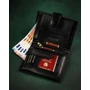 RFID bőr pénztárca PTN 303Z-CA Fekete