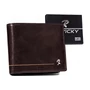 RFID bőr pénztárca ROVICKY N992-CMC R.Brown