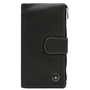 Női bőr pénztárca PTN D24-L-MNK Black Multi