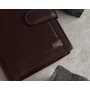 Férfi RFID bőr pénztárca PC-105L-BAR Fekete