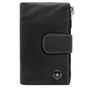 Női bőr pénztárca PTN D24-M-MNK Black Multi