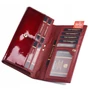 Női bőrtárca PTN BC-467 Fekete+piros PTN BC-467 Fekete+piros