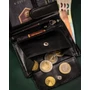 Ajándékcsomag: bőrtárca és kulcstartó PETERSON PTN SET-M-1542-KCS