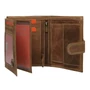 Férfi bőr pénztárca N4L-CHM-NL-29134 Cognac