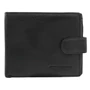 Férfi PU+bőr pénztárca M621L-PU-6816 fekete