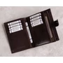 Férfi RFID bőr pénztárca PC-105L-BAR Fekete