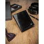 ROVICKY PC-105-BAR BLACK RFI férfi RFID bőr pénztárca