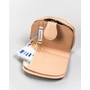 Női bőr pénztárca 43972-CIS-3320 BEIGE
