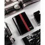 Férfi bőrtárca PTN N104-VTP BL-RED