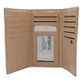 Női bőr pénztárca 55020-CIS-3542 BEIGE