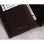 Férfi RFID bőr pénztárca PC-105L-BAR Fekete