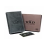Férfi valódi bőr pénztárca N4-P-CHM fekete