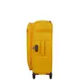 Kép 5/8 - Samsonite Citybeat bővíthető spinner bőrönd közepes méret 66 cm GoldenYellow