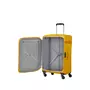 Kép 7/8 - Samsonite Citybeat bővíthető spinner bőrönd közepes méret 66 cm GoldenYellow