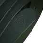 Zöld valódi bőr női öv klasszikus ezüst csattal - Peterson 100 cm-től 120 cm-ig