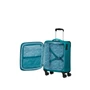 American Tourister Pulsonic Spinner Bővíthető Kabinbőrönd 55cm StoneTeal