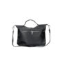 Kép 2/4 - Valódi bőr női táska sötéttaupe színben M9078 DarkTaupe