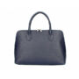 Kép 1/2 - Valódi bőr női táska sötétkék színben M9090 BlueNavy