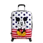 Kép 2/8 - American Tourister Disney Legends Mickey Blue Dots Spinner bőrönd 65 cm