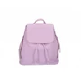 Valódi bőr női hátitáska világoslila színben S7068 Lilac
