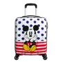 Kép 4/8 - American Tourister Disney Legends Mickey Blue Dots Spinner bőrönd 55 cm-es 