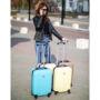 Kép 11/11 - LEONARDO DA VINCI Bőrönd kabin méret ÚJ WIZZAIR méret levehető kerekekkel
