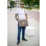Vászon oldaltáska khaki zöld színben 61541-khaki