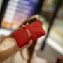 Kép 9/14 - Fairy Crystal köves valódi bőr női pénztárca NP 130 Red1 RFID védelemmel