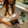 Kép 9/10 - Fairy Crystal valódi lakkbőr női pénztárca NP 789 Black RFID védelemmel