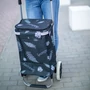 Nagyméretű ultrakönnyű gurulós bevásárlókocsi 