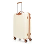 Bontour ELEGANCE Bőrönd Szett Krémfehér színben 120640 CreamWhite