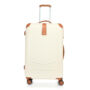 Kép 1/11 - Bontour ELEGANCE Bőrönd Nagy Méret Krémfehér színben 120643 CreamWhite